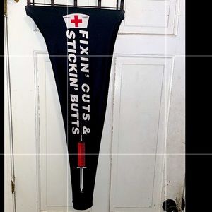 They are leggings. They are really comfortable surprisingly